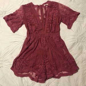 Honey Punch Berry Romper